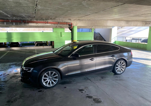 Audi A5 cena 57900 przebieg: 219000, rok produkcji 2013 z Warszawa małe 704